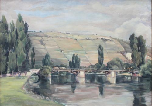 alte Roßwager Holzbrücke